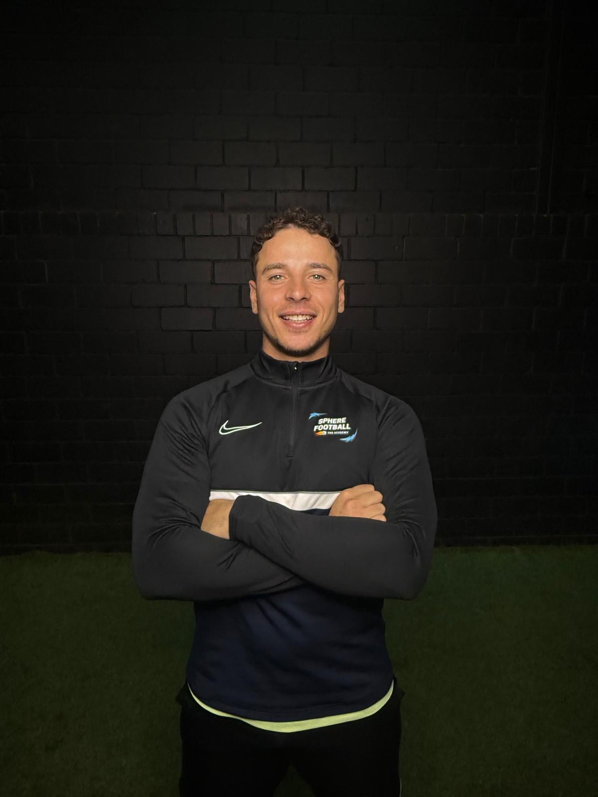 Jeremy Siarakas, founder of Sphere Football Academy